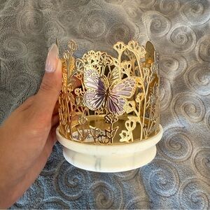 Bath & Body Works Butterflies & Branches Candle Holder, 3 Wick Candle Holder